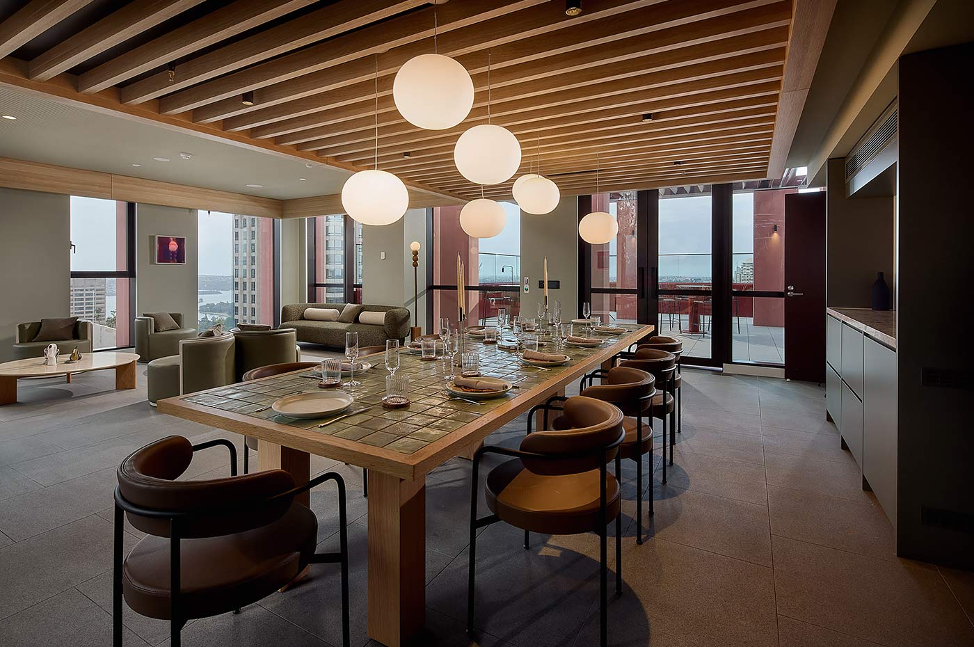 Image: Indi Sydney Indoor Residents' Dining Area