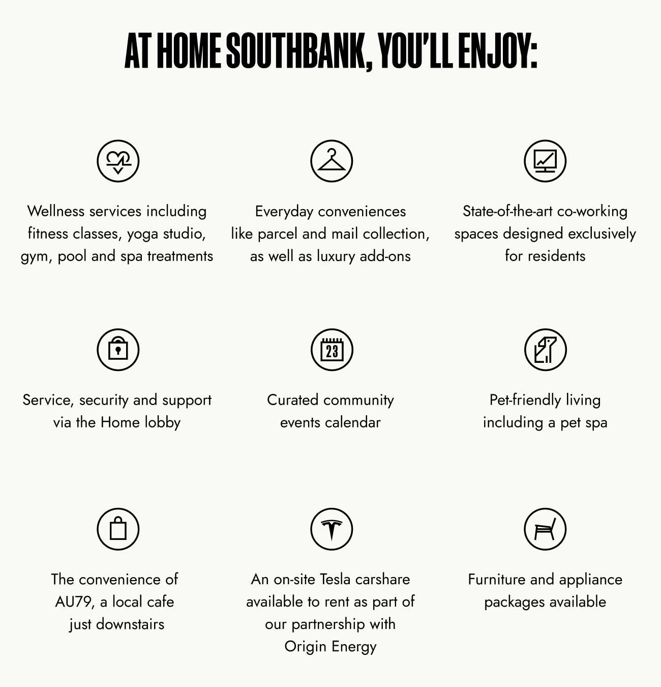 Image: Home Docklands facilities benefits