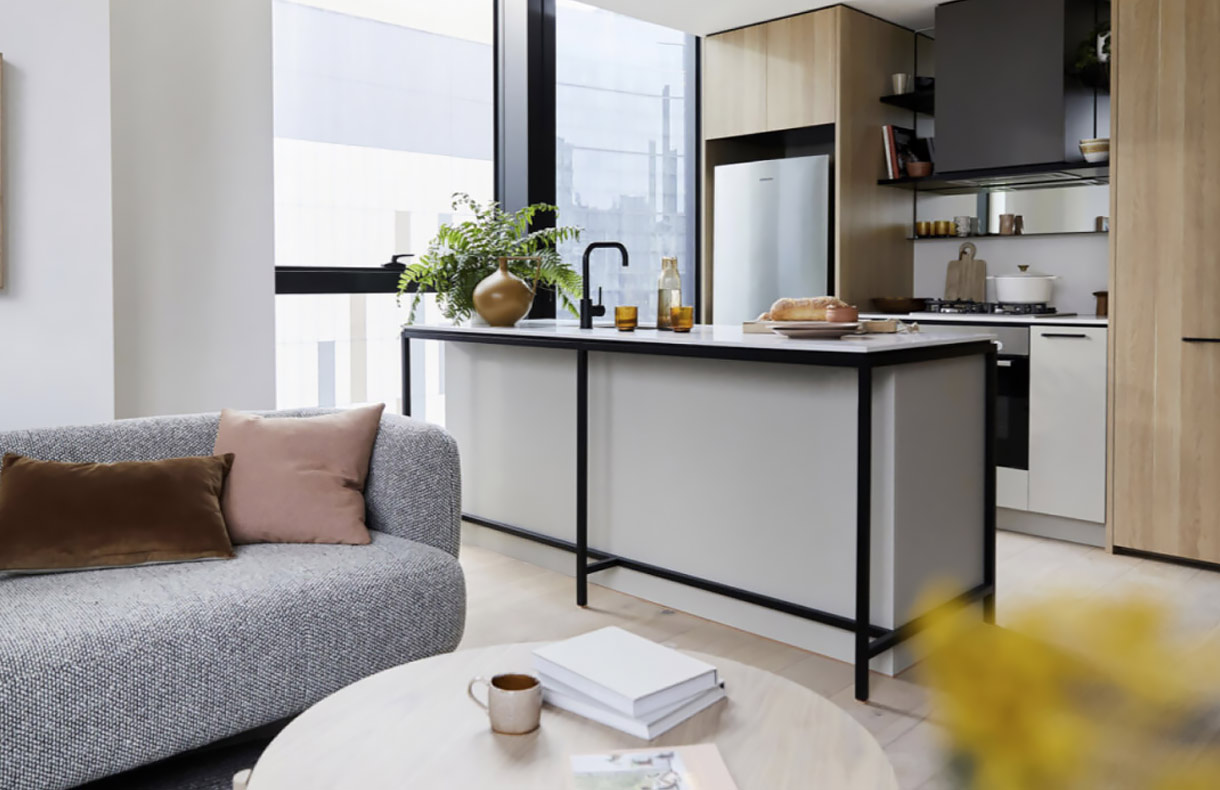 Image: Home Docklands group of people socialising