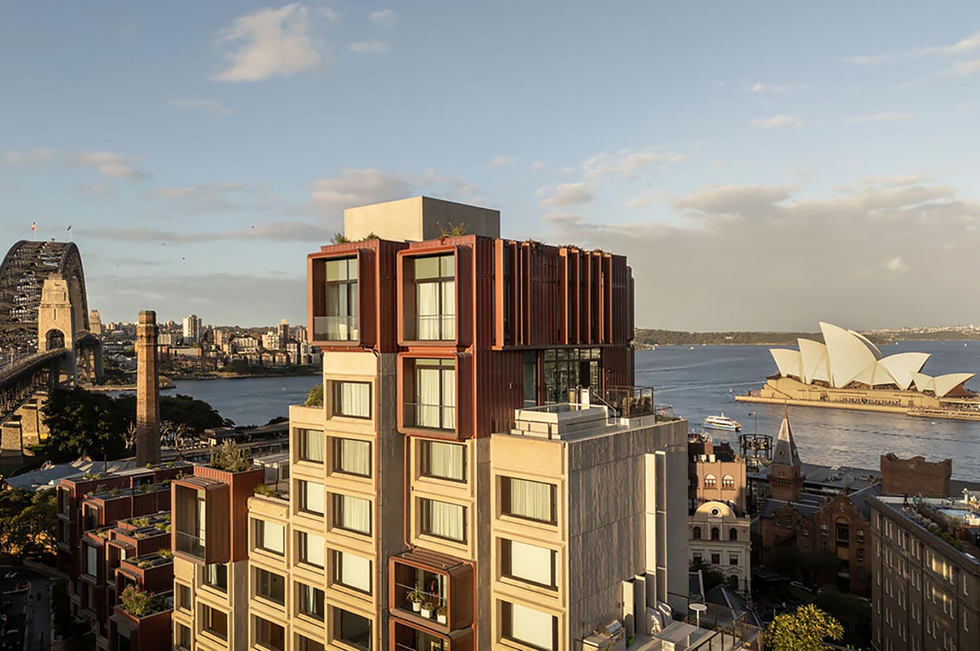 Image: Sirius Residences Aerial View Of Opera House And Sydney Harbour Bridge Artist Impression