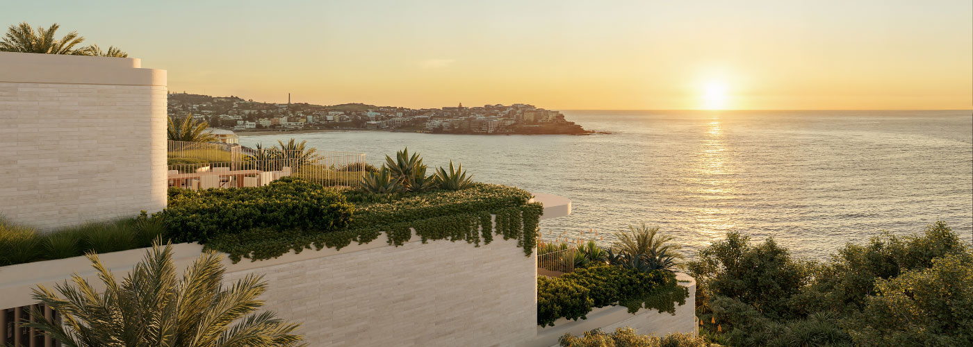Image: Pearl Bondi External View At Sunrise Artist Impression