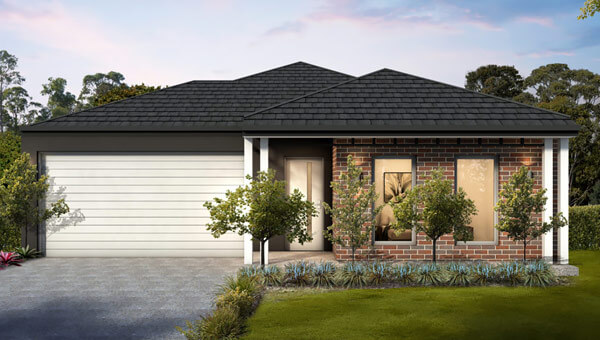 Vintage facade artist impression