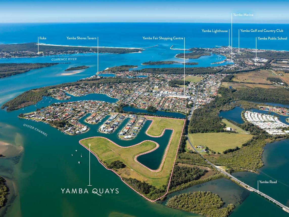 Premium Waterfront Homesites From 495,000 Yamba Quays
